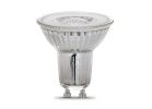 Feit Electric BPMR16GU10/500/95 LED Lamp, Track/Recessed, MR16 Lamp, 50 W Equivalent, GU10 Lamp Base, Dimmable