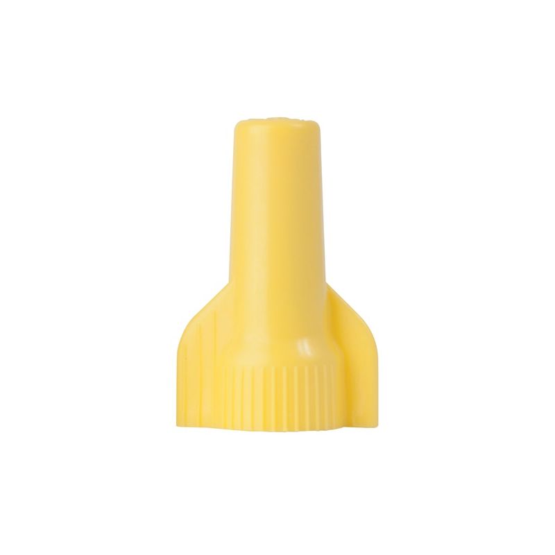 Gardner Bender WingGard 25-084 Wire Connector, 18 to 12 AWG Wire, Steel Contact, Nylon Housing Material, Yellow Yellow