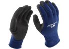 Wells Lamont Latex Coated Glove XL, Blue &amp; Black