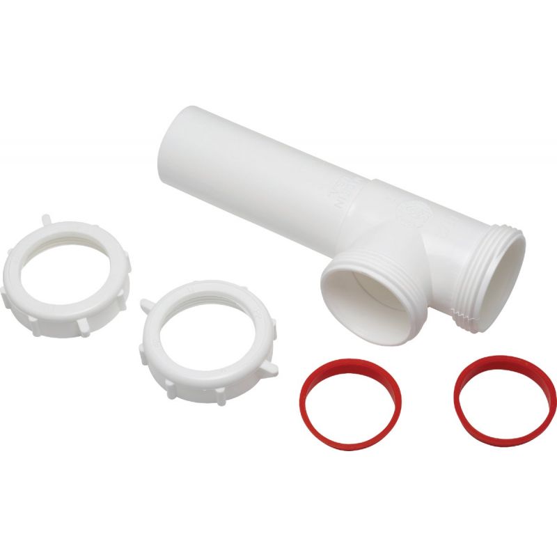 Plastic End Outlet Tee And Tailpiece Slip-Joint 1-1/2 In.