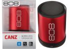 808 Canz 2 Bluetooth Wireless Speaker Red