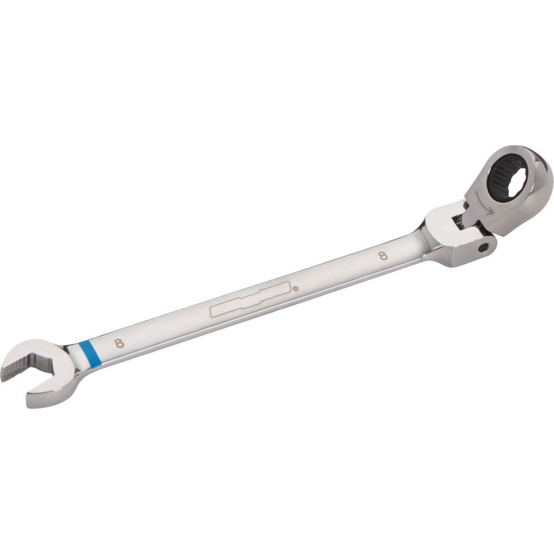 Channellock Ratcheting Flex-Head Wrench 8 Mm