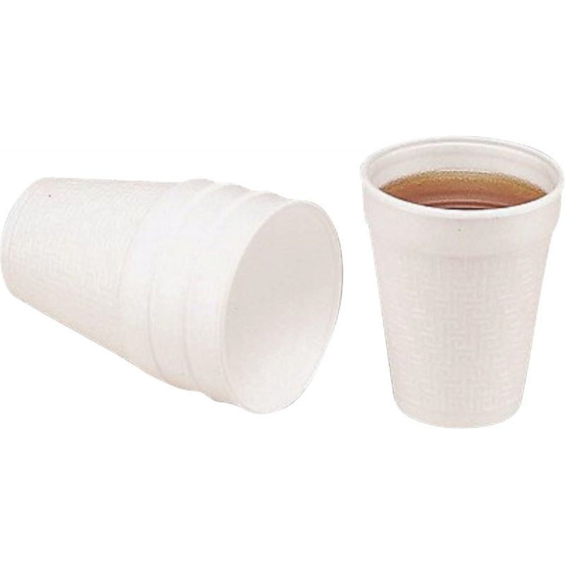 Dart Insulated Beverage Foam Cups1 12 Oz., White (Pack of 12)
