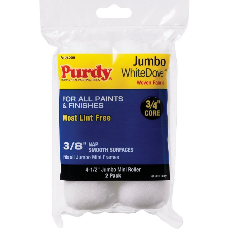 Purdy White Dove Jumbo Mini Woven Fabric Roller Cover