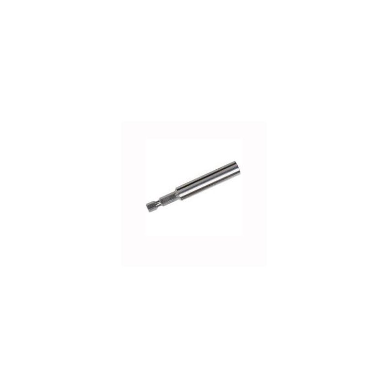 Irwin IWAF252 Bit Holder with C-Ring, 1/4 in Drive, Hex Drive, 1/4 in Shank, Hex Shank, Steel