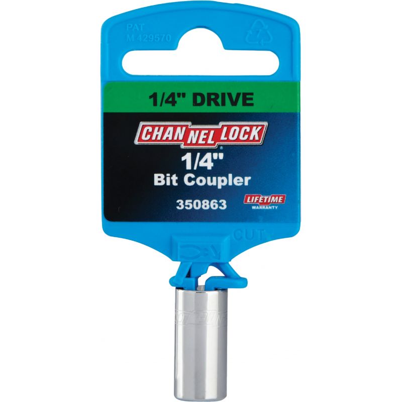 Channellock 1/4 In. Drive Bit Coupler