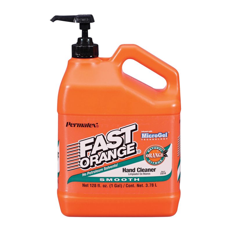 Fast Orange 23218 Hand Cleaner, Lotion, White, Citrus, 1 Gal, Bottle White