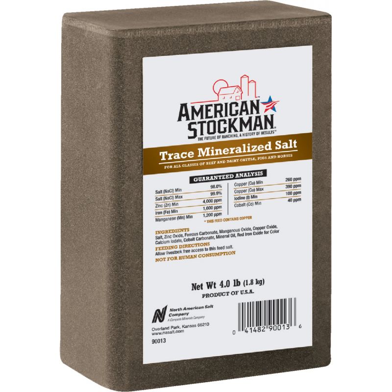 American Stockman Trace Mineral Salt Block (Pack of 15)