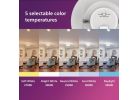 Philips Selectable Color Temperature Retrofit LED Recessed Light Kit White