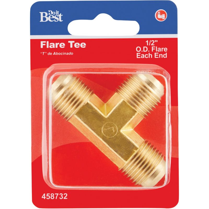 Do it Forged Flare 3-Way Low Lead Tee 1/2&quot;