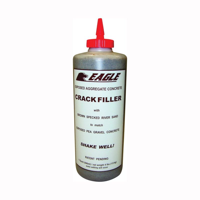 Eagle FBE Crack Filler, Brown/Gray/White, 1 qt, Squeeze Bottle Brown/Gray/White