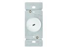 Eaton Wiring Devices RI06PL-W-K Rotary Dimmer, 120 V, 600 W, Halogen, Incandescent Lamp, 3-Way, White White