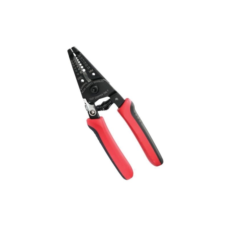 King Innovation 46501 Wire Stripper, 10 to 22 AWG Stripping, 8-1/4 in OAL, Cushion-Grip Handle