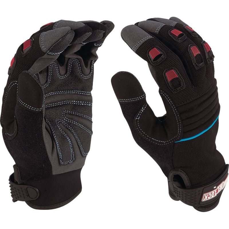 Channellock Heavy-Duty High Performance Glove L, Gray &amp; Black