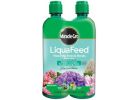 Miracle-Gro LiquaFeed 112100 Flowering Tree and Shrub Plant Food, 16 oz Bottle, Liquid, 9-3-3 N-P-K Ratio Clear/Yellow