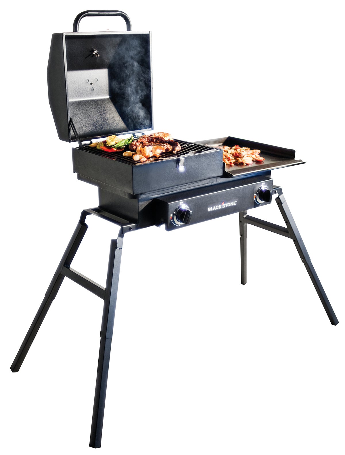 Buy Blackstone Tailgater Gas Griddle With Grill Box Black