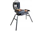 Blackstone Tailgater Gas Griddle With Grill Box Black