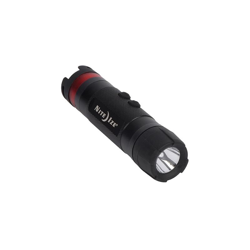 Nite Ize Radiant Series NL1B-01-R7 Flashlight, Mini, AA Battery, Alkaline Battery, LED Lamp, 80 Lumens, 2 hr Run Time Black