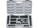 Stanley 69-Piece Black Chrome SAE/Metric Socket Set