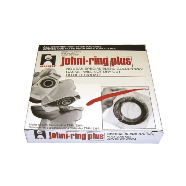 Oatey Johni-Ring Jumbo 3-in Brown Wax Toilet Wax Ring with Sleeve in the Toilet  Wax Rings & Floor Seals department at