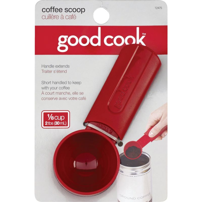 Goodcook Coffee Scoop 1/8 Cup, Red