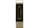 IQ America Polished Brass &amp; Brown Lighted Doorbell Button Polished Brass