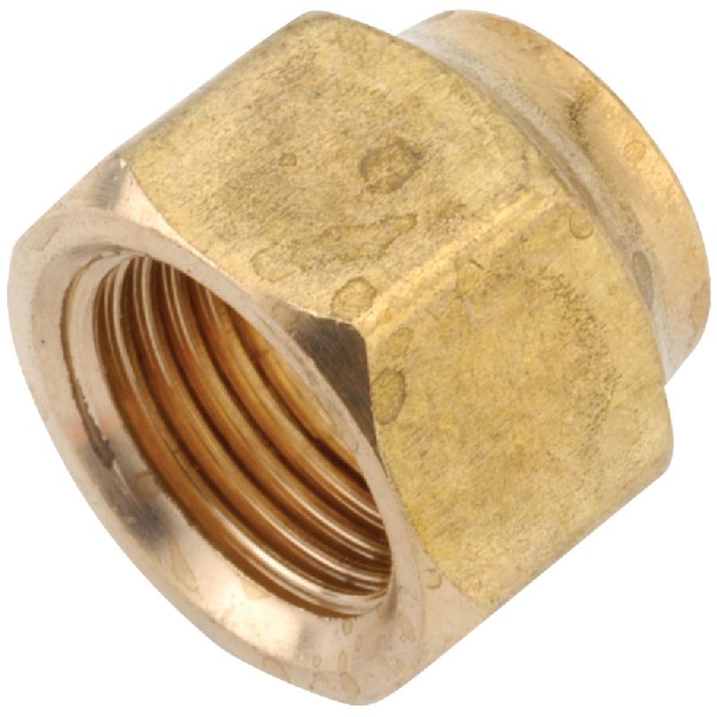 Anderson Metals Flare Reducing Nut 3/8&quot; X 1/4&quot; (Pack of 5)