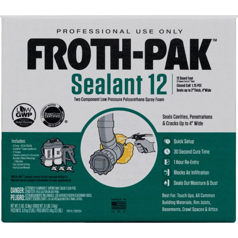 Froth-Pak 12 Spray Foam Sealant System Cream