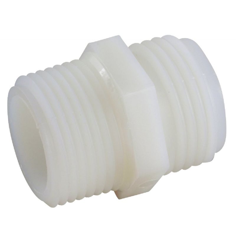 Anderson Metals Nylon Hose Adapter x M.I.P. Adapter 3/4 In. Hose X 1-1/4 In. MIP (Pack of 5)