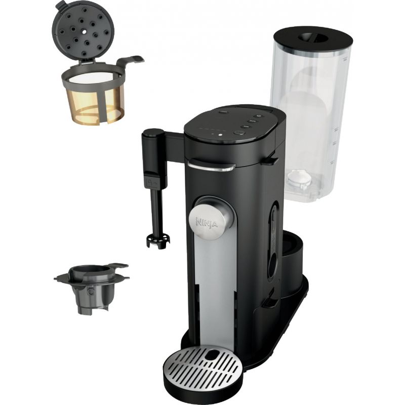 Ninja Pods &amp; Grounds Specialty Single-Serve Coffee Maker 56 Oz., Black