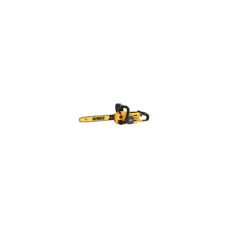 DeWALT DCCS672B Brushless Cordless Chainsaw, Tool Only, 60 V, Lithium-Ion, 17 in Cutting Capacity, 18 in L Bar Black/Yellow