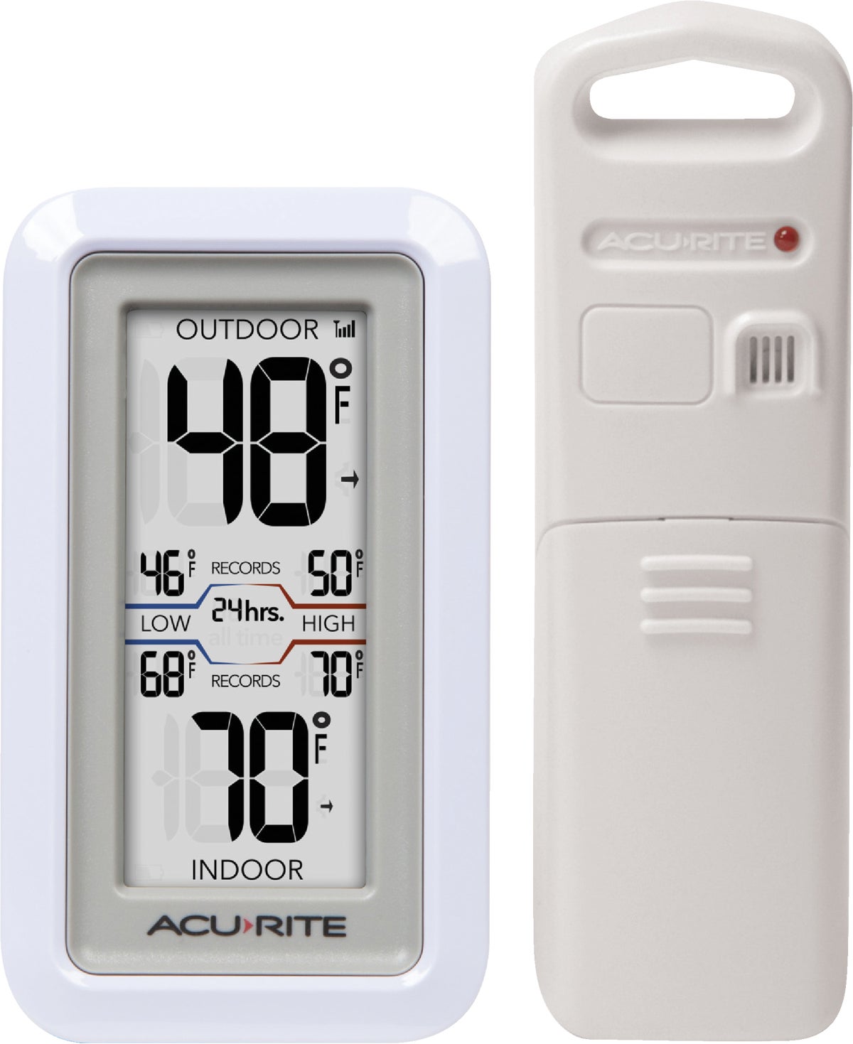 Buy Acu Rite Digital Thermometer With Indooroutdoor Sensor White