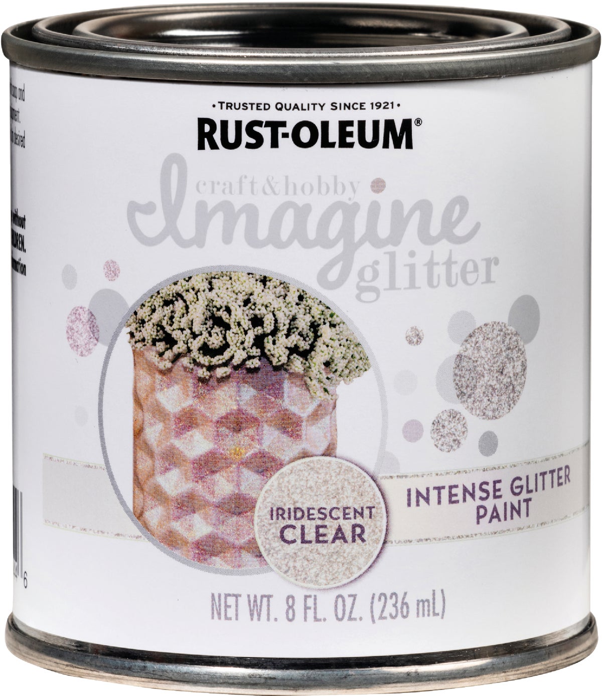 Rust-Oleum Imagine Craft & Hobby 10.25 Oz. Intense Rose Gold Glitter Spray  Paint