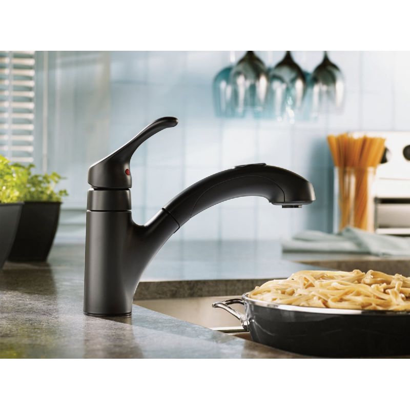 Moen Renzo Single Handle Pull-Out Kitchen Faucet