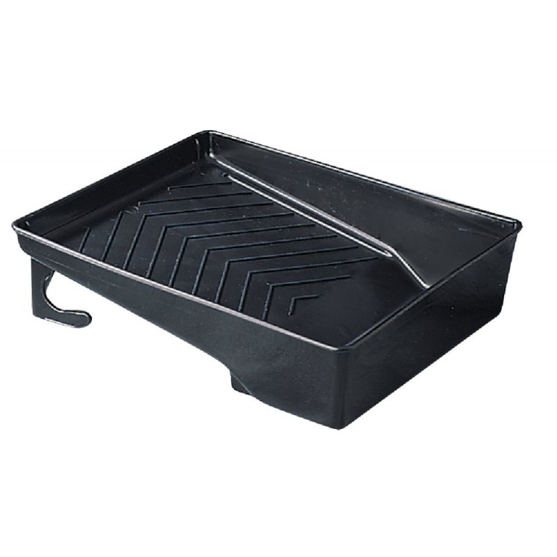 Leaktite Deep Well Plastic Paint Tray 9 In., 3 Qt., Black