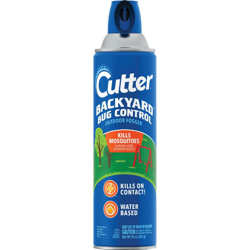 Cutter Backyard Bug Control Outdoor Insect Fogger 16 Oz., Aerosol Spray