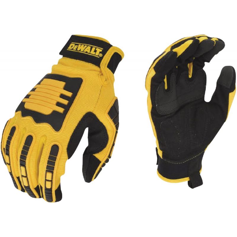 DeWalt Performance Mechanic Work Glove L, Yellow &amp; Black