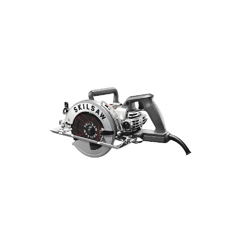 Skilsaw SPT77W-01 Worm Drive Saw, 15 A, 7-1/4 in Dia Blade, 0.812 in Arbor, 2-13/32 in D Cutting, 51 deg Bevel