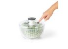 Good Grips 1045409 Salad and Herb Spinner, 2.44 qt Basket, 3.03 qt Bowl Capacity, 8 in Dia, 7 in H, Clear 2.44 Qt Basket, 3.03 Qt Bowl, Clear
