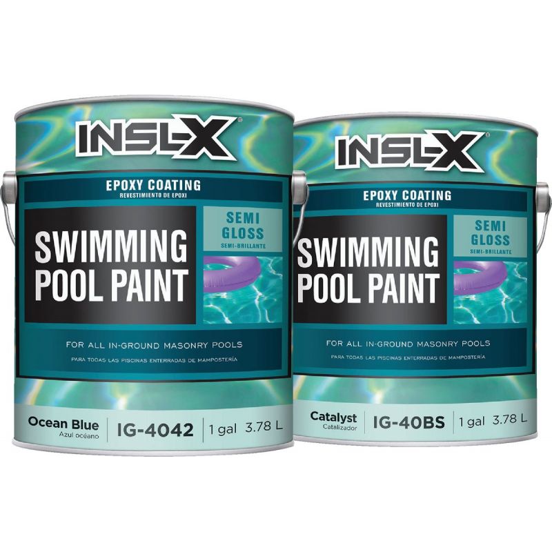 Insl-X 2-Part Epoxy Pool Paint Ocean Blue