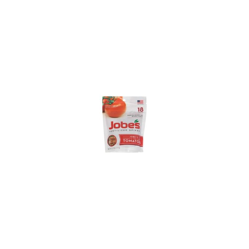 Jobes 06005CN Fertilizer, Spike, 6-18-6 N-P-K Ratio Brown