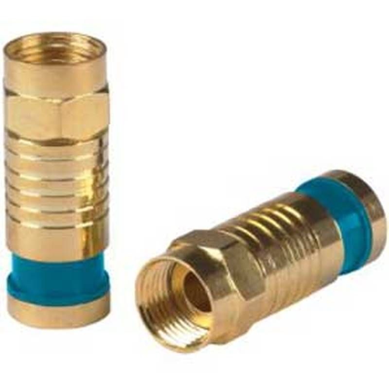 Audiovox CVHC14512R Connector, Female, Gold Gold