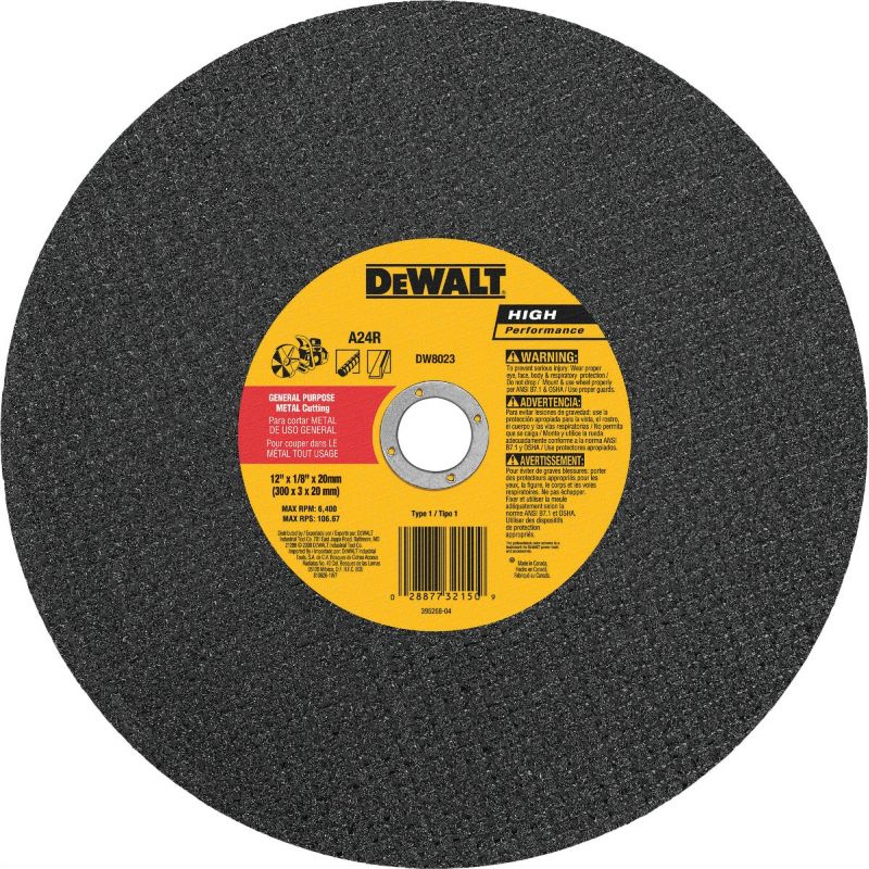 DeWalt HP Type 1 Cut-Off Wheel