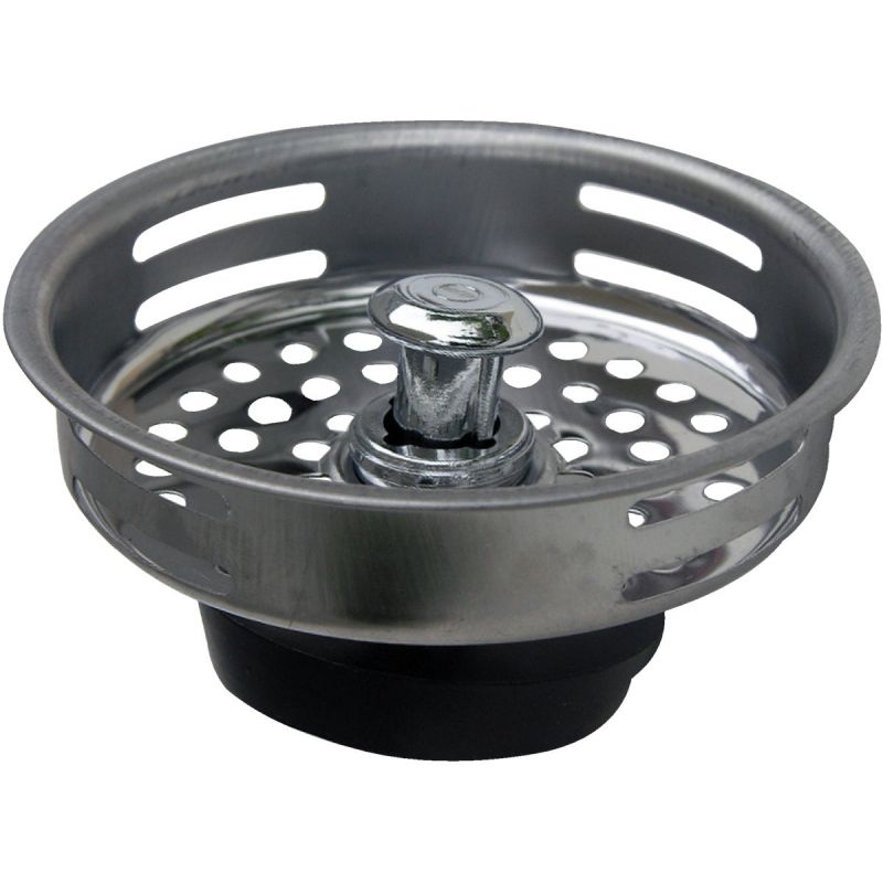 Lasco Drop Post Style Duo Basket Strainer Stopper 3-3/8 In.