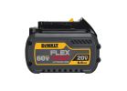DeWALT DCB606 Rechargeable Battery Pack, 20/60 V Battery, 6 Ah, 1 hr Charging