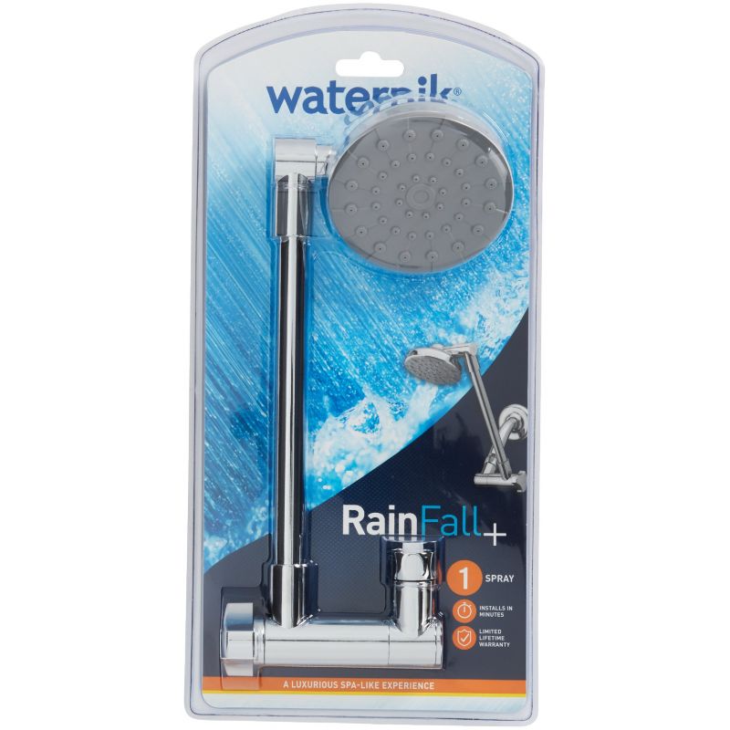 Waterpik RainFall+ 1-Spray 2.0 GPM Fixed Showerhead