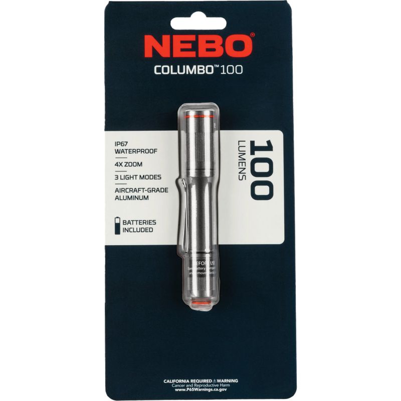 Nebo Columbo Penlight Black &amp; Dark Gray