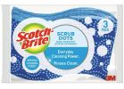 3M Scotch-Brite Scrub Dots Non-Scratch Sponge Blue