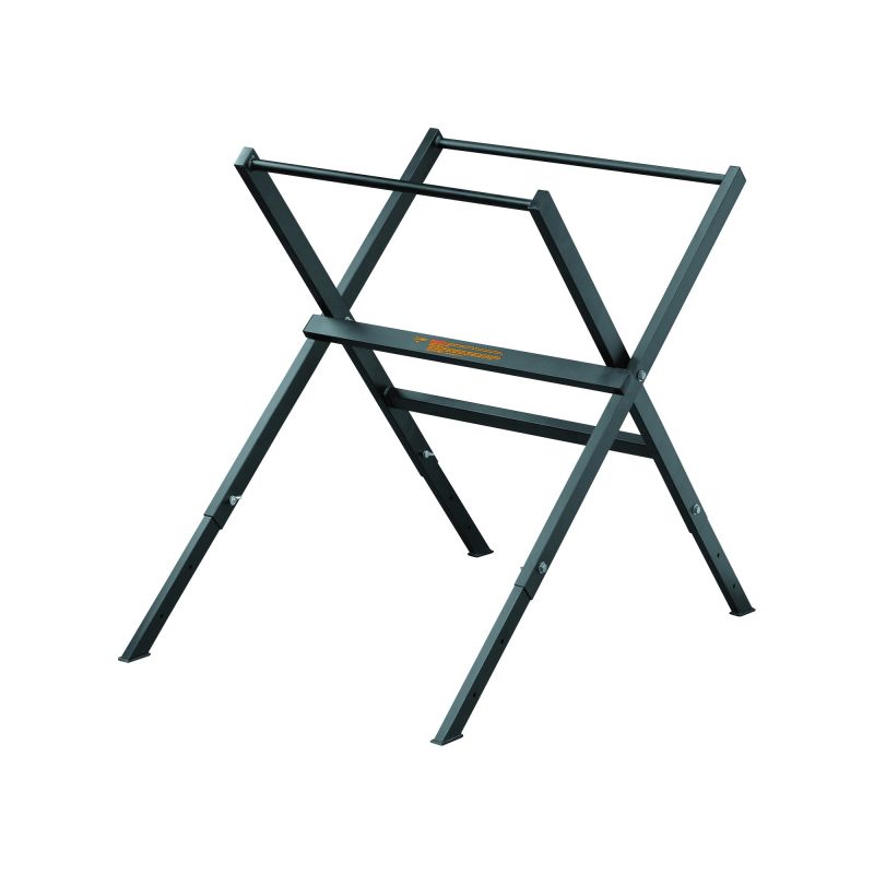 DeWALT D24001 Folding Stand, 300 lb, 23-3/4 in W Stand, 26-1/4 in D Stand, 29-1/4 in H Stand, Metal, Black Black