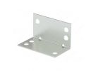 Reliable CSR1134WMR Corner Brace, 1-3/4 in L, 1 in W, 1 in H, Steel, 0.035 Thick Material White (Pack of 5)